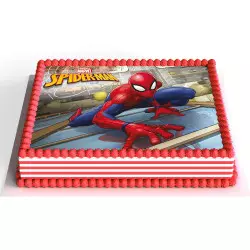 Hoja comestible Spiderman 14,8 x 20 cm