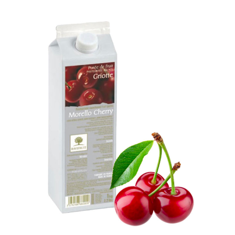 Ravifruit Morello cherry puree 1 kg