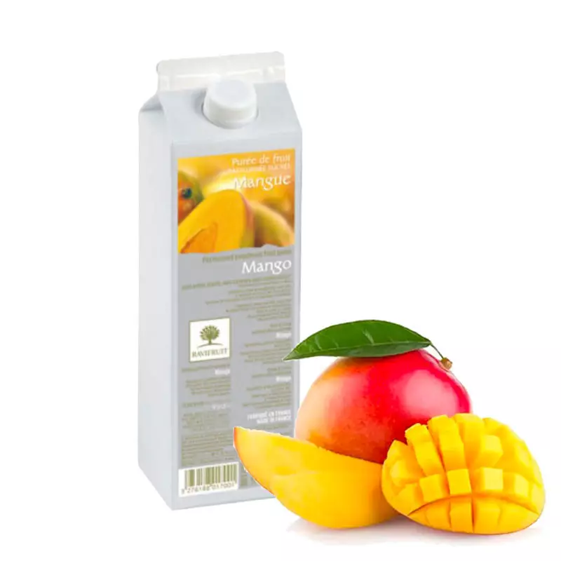 Purée de fruit Mangue Ravifruit 1 kg - Planète Gateau