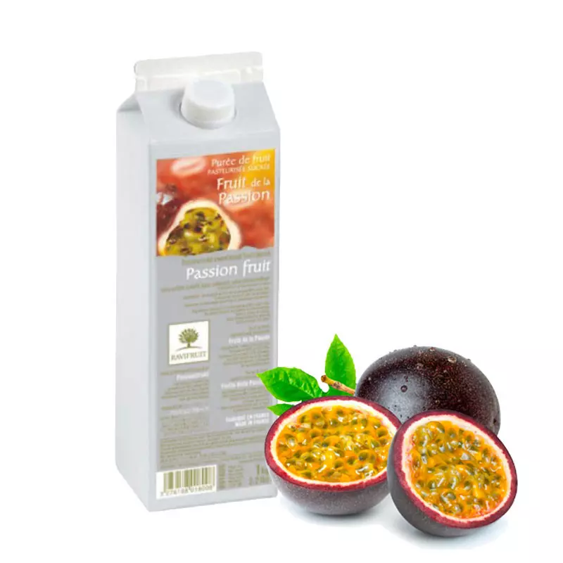 Purée de fruit de la passion surgelée Ravifruit 1 kg - Labo & Gato