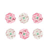 Flores de cornejo rosas y blancas x6