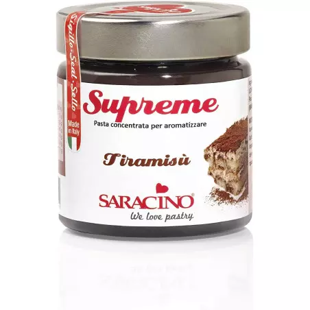 Le suprême Tiramisu pasta concentrada Saracino 200g