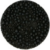 Sprinkles mix perles vermicelles et billes noires Funcakes 65g