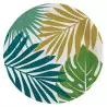 Tropical leaf plates 23 cm x8