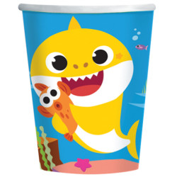 Baby Shark cups 250 ml x8