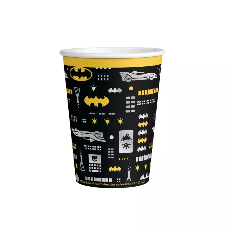 Batman cups 250 ml x8