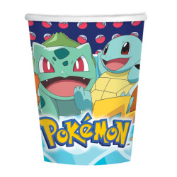Pokemon cups 250 ml x8