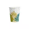 Tropical Leaf Cups 250 ml x8
