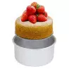 Cake mold with removable bottom 7.5 cm high PME