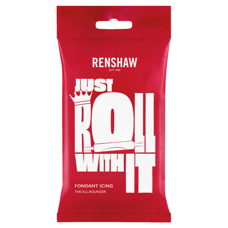 Renshaw Roll it White Sugar Paste 500g