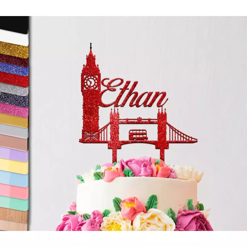 Topper personalized cake London
