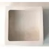 Cajas de Galletas Cuadradas Blancas 15cm - x5