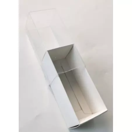Boxes for 3 Macaroons with transparent lid -x5