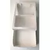 Cajas rectangulares blancas para galletas 18x25cm -x5