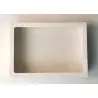 Cajas rectangulares blancas para galletas 18x25cm -x5