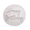 Garniture de gâteau d'anniversaire en acrylique, 10 pièces
