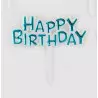 Happy birthday cupcake toppers blue x10