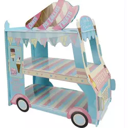 Truck-shaped cupcake stand