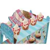 Truck-shaped cupcake stand