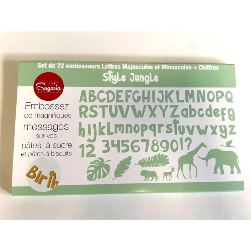 Tampon Mousse Alphabet Lettres Et Chiffres - Hauteur 5 Cm - Marque Aladine - Neuf