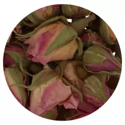 Fleurs séchées comestibles boutons de rose