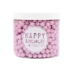 Happy Sprinkles matte pink chocolate balls 90 g