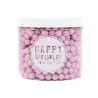 Happy Sprinkles bolas de chocolate rosa mate 90 g