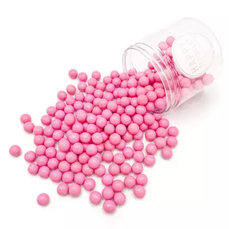 Happy Sprinkles bolas de chocolate rosa 90 g