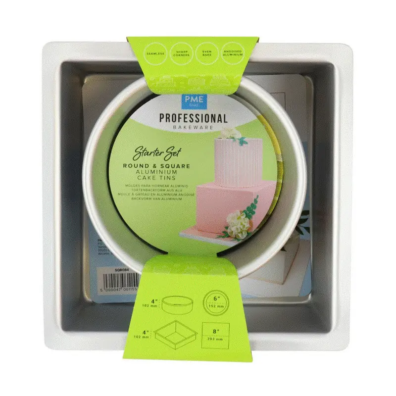 PME Extra Deep Round Cake Pan 25cm x 10cm - Ellen's Creative Cakes