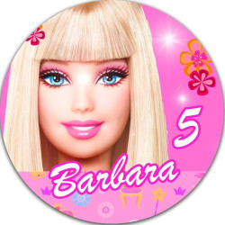 Impresión de comida Barbie...