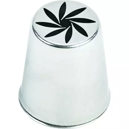 Stainless steel flower socket n°257