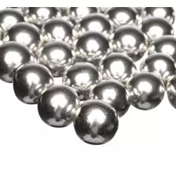 XXL Happy Sprinkles silver chocolate balls 130g