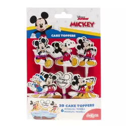 Adornos para tartas de Mickey Mouse x30