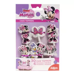 Adornos para tarta de Minnie Mouse x30