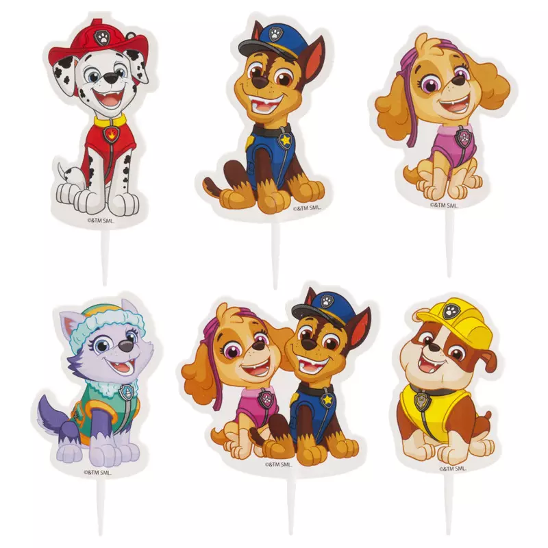 Cake toppers Pat patrouille x30