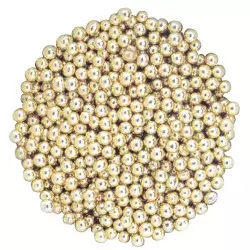 Perles or clair en sucre 500 g - 4mm