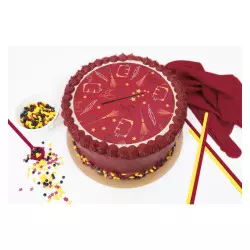 PSG Anniversaire Décoration de gâteau comestible disque Azyme Sucre