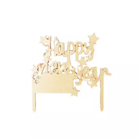 Cake topper LED Happy New Year