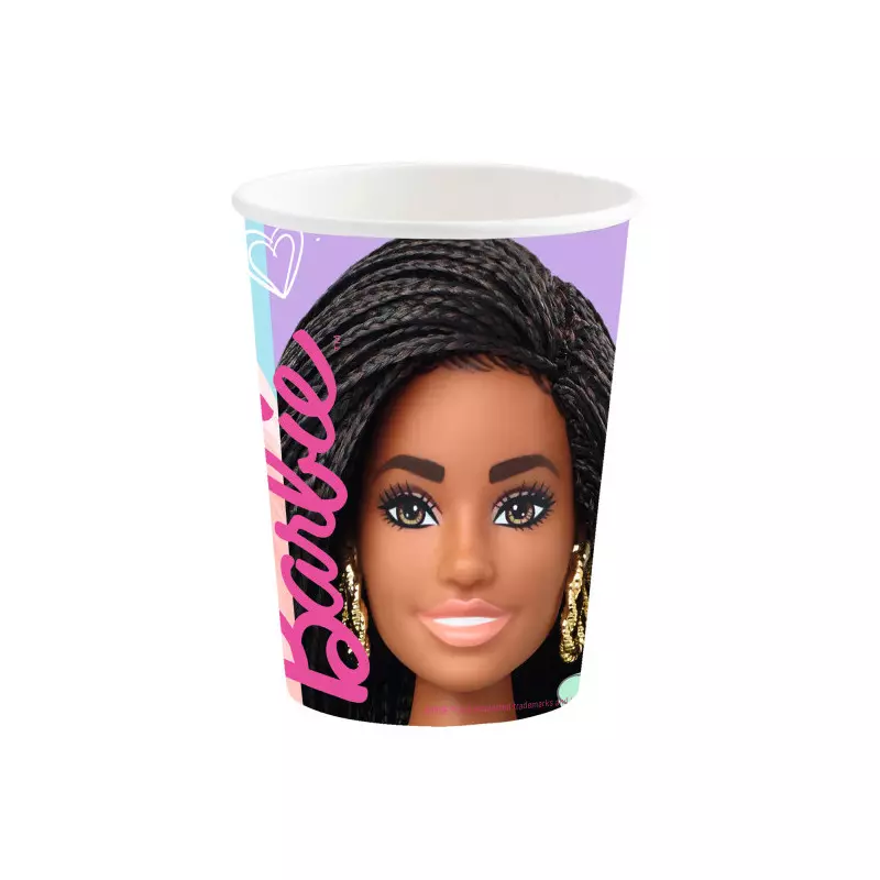 Barbie cups 250ml x8