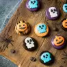 Adornos de azúcar para Halloween Calabazas y fantasmas