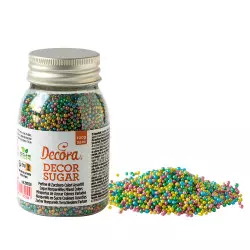 Multicolored metallic microbeads 100g