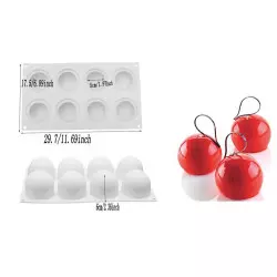Silicone mould 8 truffle spheres