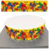 Esbozo de ladrillo de pastel de azúcar LEGO
