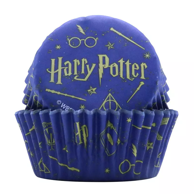 Estuches para magdalenas de Harry Potter x30