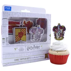 Harry Potter Gryffindor bandera de la escuela cupcake toppers x15