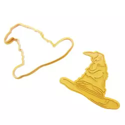 Harry Potter magic hat cookie cutter and embosser