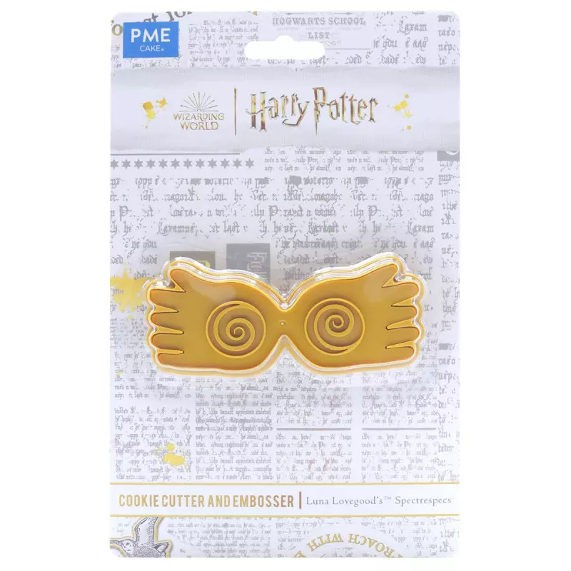 Luna Lovegood Harry Potter cookie cutter and bezel embosser