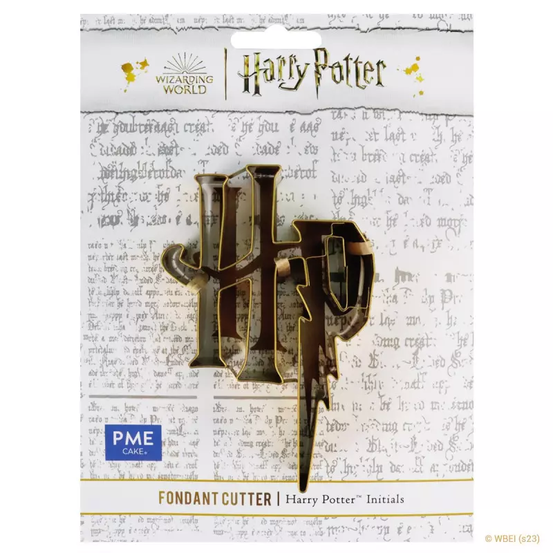 Cortapastas con iniciales de Harry Potter