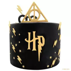 Cortapastas con iniciales de Harry Potter