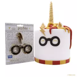 Cortapastas de gafas y cicatrices de Harry Potter